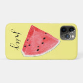 Waterverf sappige watermeloen wig Case-Mate iPhone case (Achterkant (horizontaal))