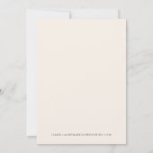 Waterverf Sarasota Florida Skyline Save the Date Kaart (Achterkant)