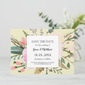  waterverf save the date (Staand voorkant)