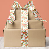 Waterverf Scandinavische Gnome Kerst Satijnen Lint