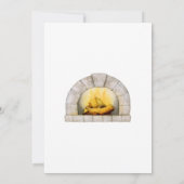 Waterverf Scandinavische kerstfeestdag Kaart (Achterkant)