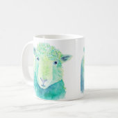 Waterverf Schaap Mok (Voorkant links)