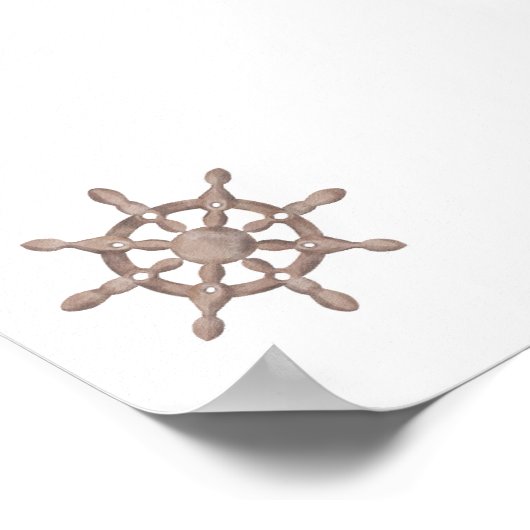 waterverf  Schaapwiel print (Hoek)