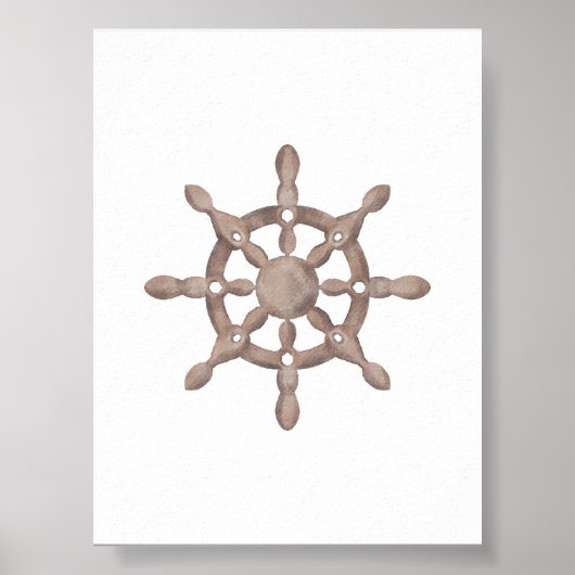 waterverf  Schaapwiel print (Voorkant)