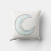 Waterverf Schattig Baby Beer Grafisch Kussen (Achterkant)