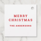 Waterverf schattig beer. Kerstbos Bedankjes Labels (Achterkant)