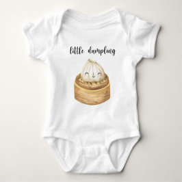 Waterverf schattig klein dumpling romper
