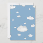 Waterverf Schattige Baby Beer Baby shower Kaart (Achterkant)