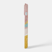 Waterverf schattige cartoon meisje. Roze fantasie iPhone 15 Case (Linkerkant)