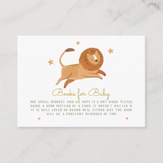 Waterverf schattige leeuboeken voor de Kaart van d (Voorkant)