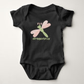 Waterverf schattige libellen romper (Voorkant)