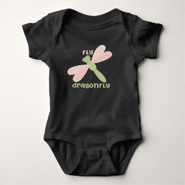 Waterverf schattige libellen romper