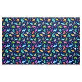 Waterverf Schattige oceaan Stof (Yard (91,4 cm))