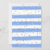 Waterverf Schattige Oerwoud Giraffe Baby shower Kaart (Achterkant)