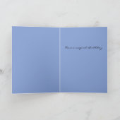 Waterverf schattige regenboogeenhoorn kaart (Binnen)