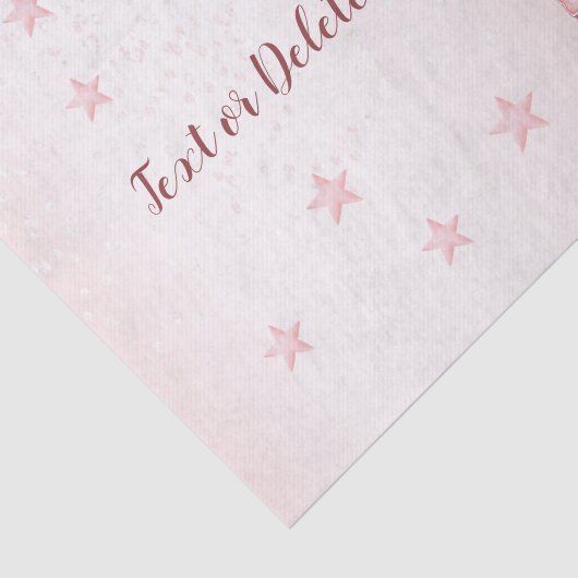 Waterverf Schattige Roze Teddybeer Hete Luchtballo Tissuepapier (Detail)