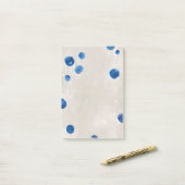 Waterverf schattige zeepijpstippen post-it® notes (Op bureau)