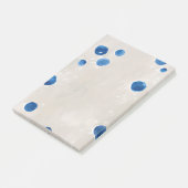 Waterverf schattige zeepijpstippen post-it® notes (Schuin)