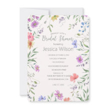 Waterverf Schattigee Bloemenweide Vrijgezellenfees