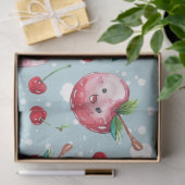 Waterverf Schattigee Cherry Decoupage Art Tissuepapier (Geschenk)