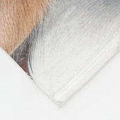 Waterverf Schattigee Honden in Truien Fleece Deken (Hoek)