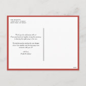 Waterverf Schattigee Maltezer Kerstman Vrolijk Ker Feestdagenkaart (Achterkant)