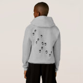 Waterverf Schattigee Rode Eekhoorn en Tracks Anima (Achterkant volledig)