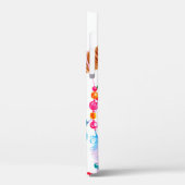 Waterverf schedel, geïsoleerd op wit Case-Mate iPhone case (Achterkant / Links)