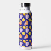 Waterverf schelpen geïsoleerd monogram waterfles (Rechts)