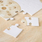 Waterverf Schelpen Parels Kust Patroon Legpuzzel (Zijkant)