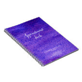 Waterverf schendt het boek over benoemingen in Hai Notitieboek (Rechterzijde)