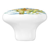 WATERVERF SCHEPEN EN KARTBARE VACATIEBEDRIJVEN KERAMISCHE KNOP (Zijkant)