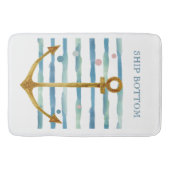 WATERVERF SCHEPEN EN KARTVACATIESCHEPBOTOM, BADMAT (Voorkant)