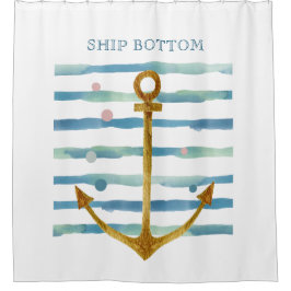 WATERVERF SCHEPEN EN KARTVACATIESCHEPBOTOM, DOUCHEGORDIJN