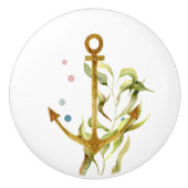 WATERVERF SCHEPEN EN KUNSTKUSTVACATIEBEDRIJF KERAMISCHE KNOP (Voorkant)