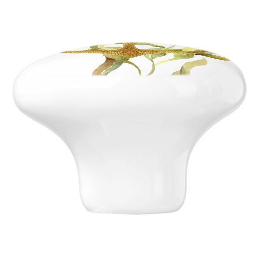 WATERVERF SCHEPEN EN KUNSTKUSTVACATIEBEDRIJF KERAMISCHE KNOP (Zijkant)