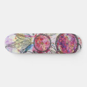Waterverf-schets Dreamweaver "Chase your Dreams" Persoonlijk Skateboard (Horizontaal)