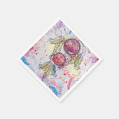 Waterverf-schets Dreamweaver "Chase your Dreams" Servetten (Hoek)