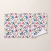  waterverf schetspatroon met luxe Vene Bad Handdoek (Handdoek)