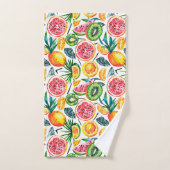 Waterverf schetste detailpatroon van Dragon fru Bad Handdoek (Handdoek)