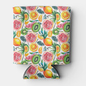 Waterverf schetste detailpatroon van Dragon fru Blikjeskoeler (Voorkant)