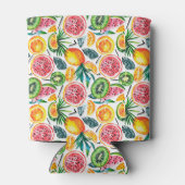 Waterverf schetste detailpatroon van Dragon fru Blikjeskoeler (Achterkant)