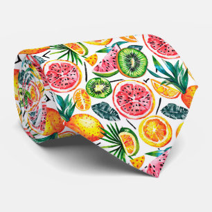 Waterverf schetste detailpatroon van Dragon fru Stropdas