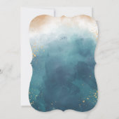 Waterverf Schilder Glitter Sweet 16 Kaart (Achterkant)