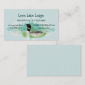 Waterverf Schilder, Wilderness Bird Business Visitekaartje (Voorkant / Achterkant)