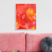 Waterverf schilderachtergrond. canvas afdruk (Insitu (Woonkamer))