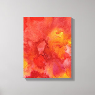 Waterverf schilderachtergrond. canvas afdruk