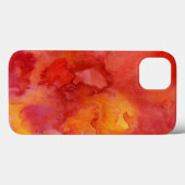 Waterverf schilderachtergrond. Case-Mate iPhone case (Achterkant (horizontaal))