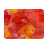 Waterverf schilderachtergrond. magneet (Horizontaal)