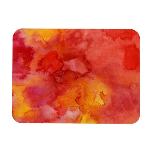 Waterverf schilderachtergrond. magneet (Horizontaal)